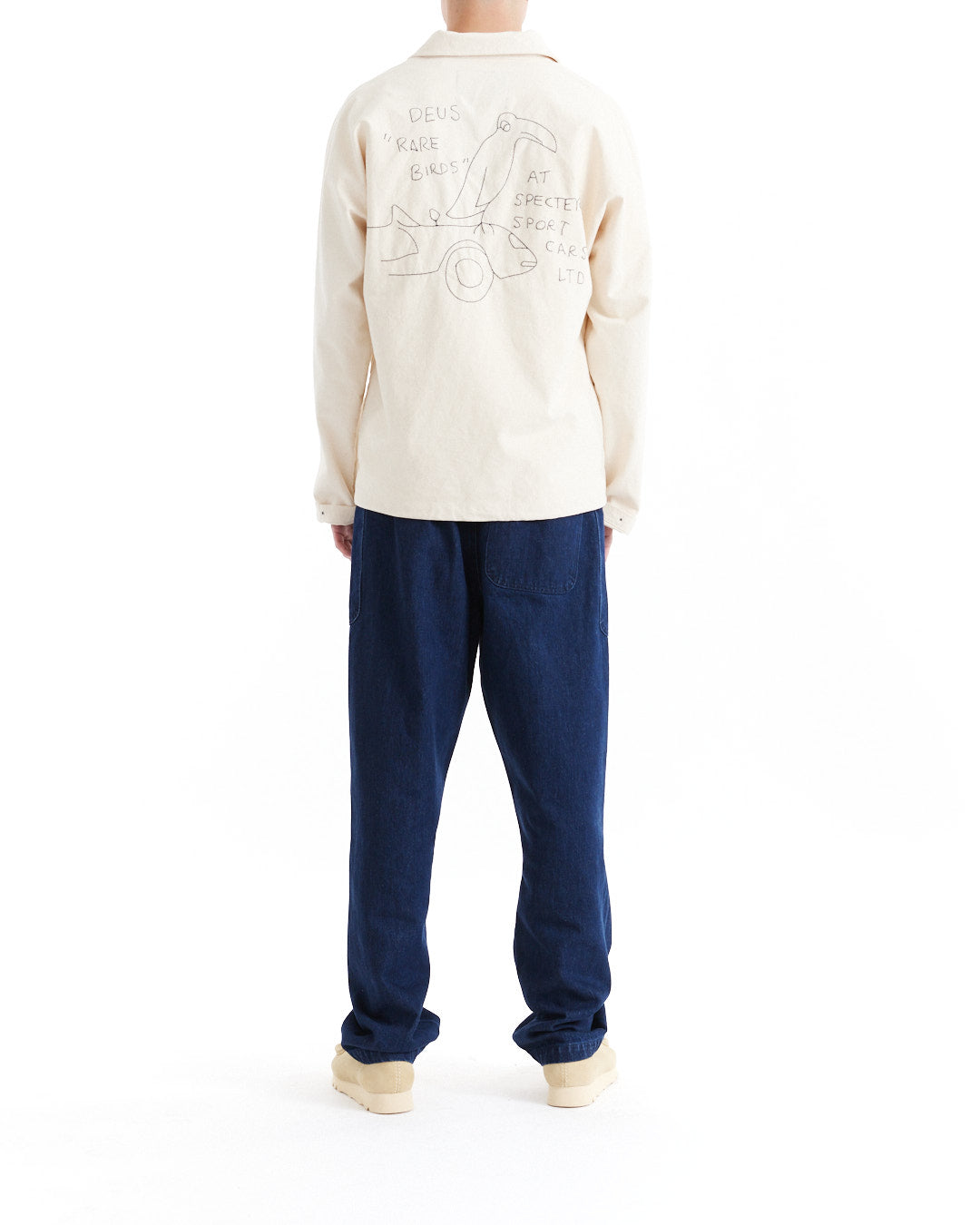 DEUS EX MACHINA SPECTER SMOCK SHIRT - NATURAL