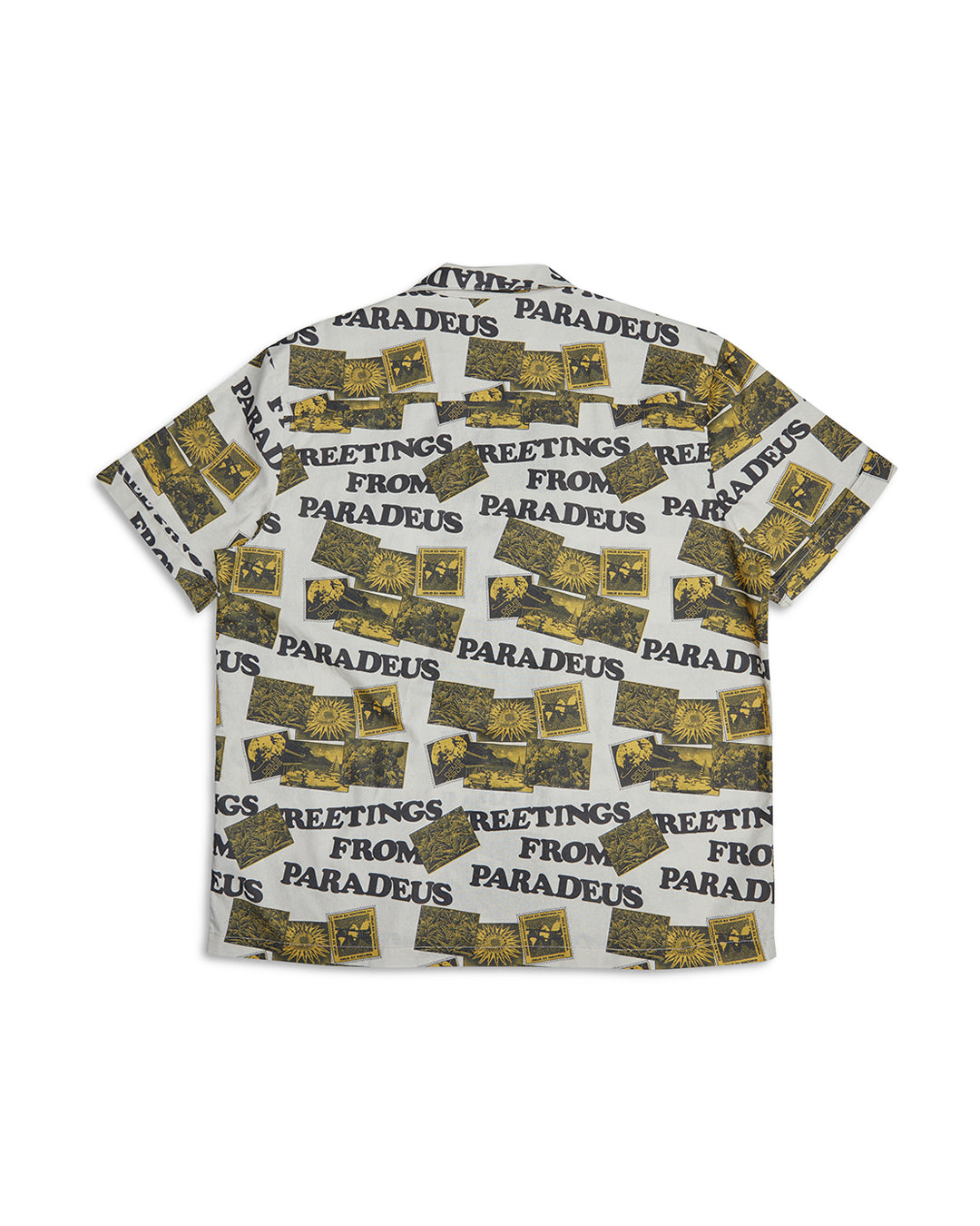 Paradeus Shirt - Dirty White|Flatlay