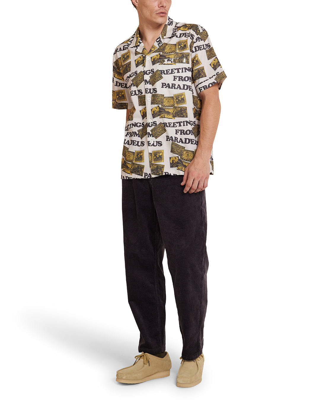 DEUS EX MACHINA PARADEUS SHIRT - DIRTY WHITE