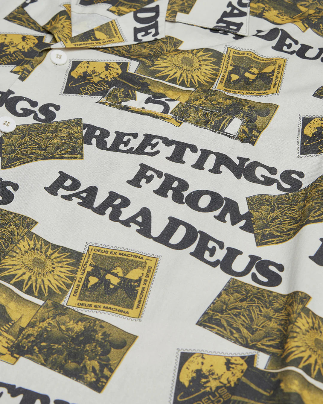 Deus Ex Machina Paradeus Shirt — Dirty White — view 7