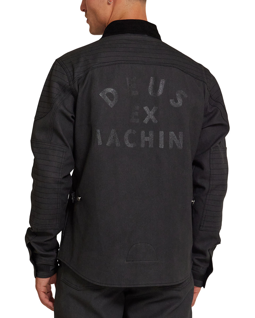 Canter Overshirt - Black|Model