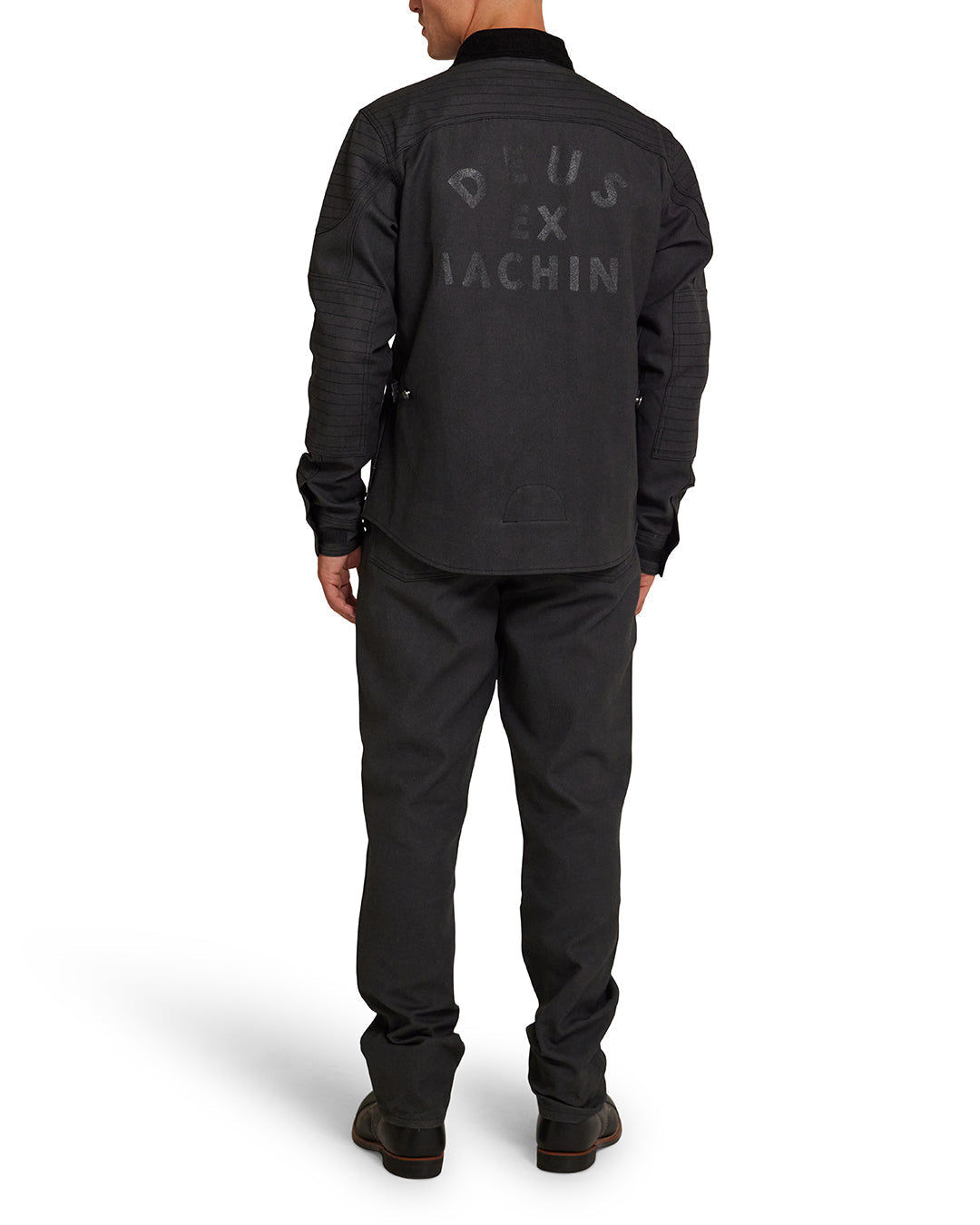 DEUS EX MACHINA CANTER OVERSHIRT - BLACK