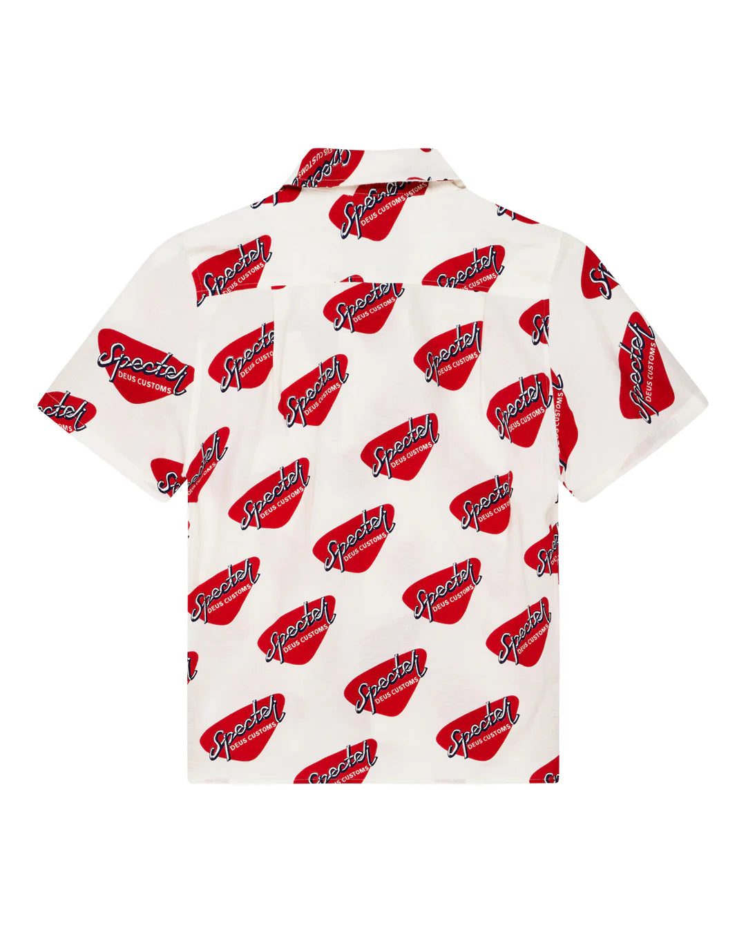 DEUS EX MACHINA SPECTER STAMP SS SHIRT - VINTAGE WHITE