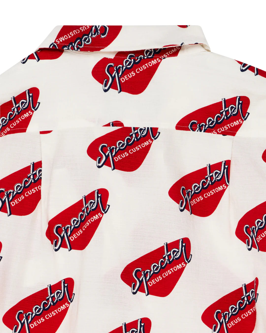 DEUS EX MACHINA SPECTER STAMP SS SHIRT - VINTAGE WHITE