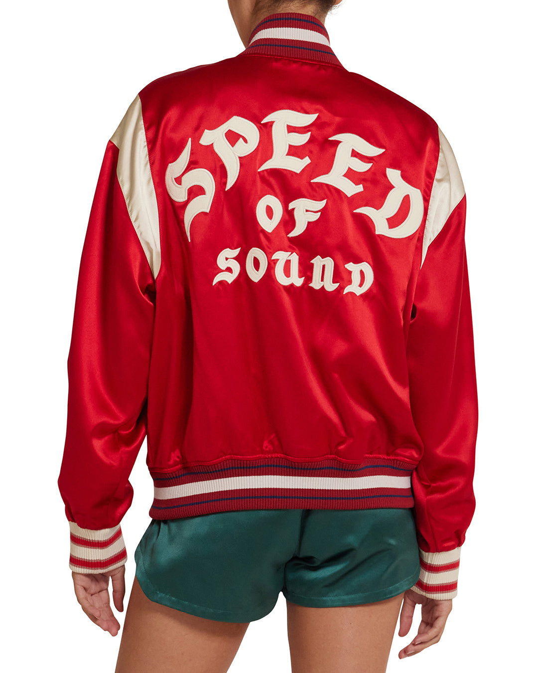 Memento Mori Jacket - Race Red|Model