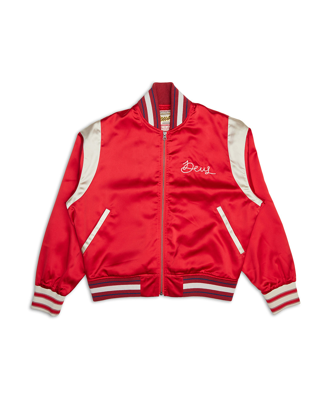 Memento Mori Jacket - Race Red|Flatlay