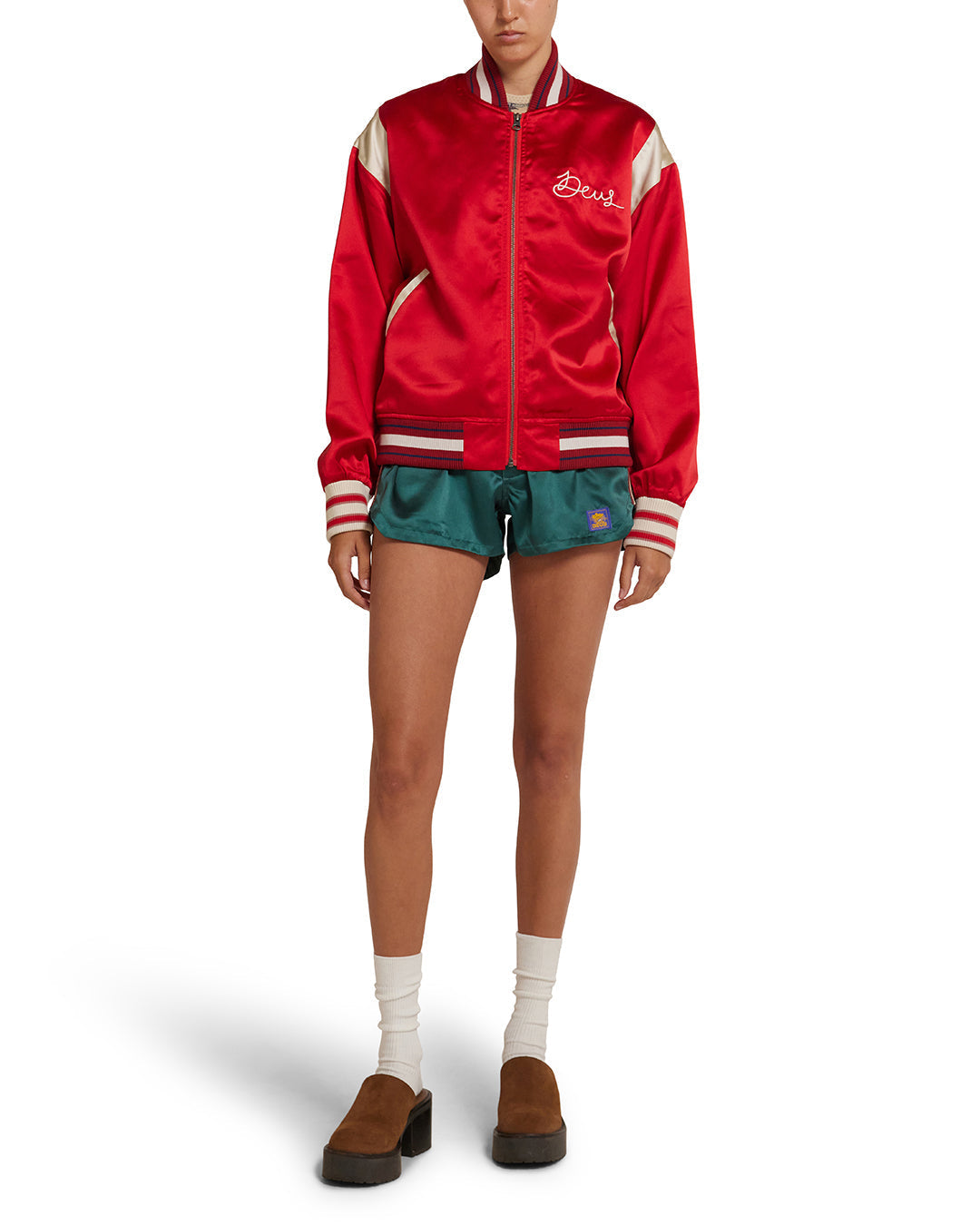 DEUS EX MACHINA MEMENTO MORI JACKET - RACE RED
