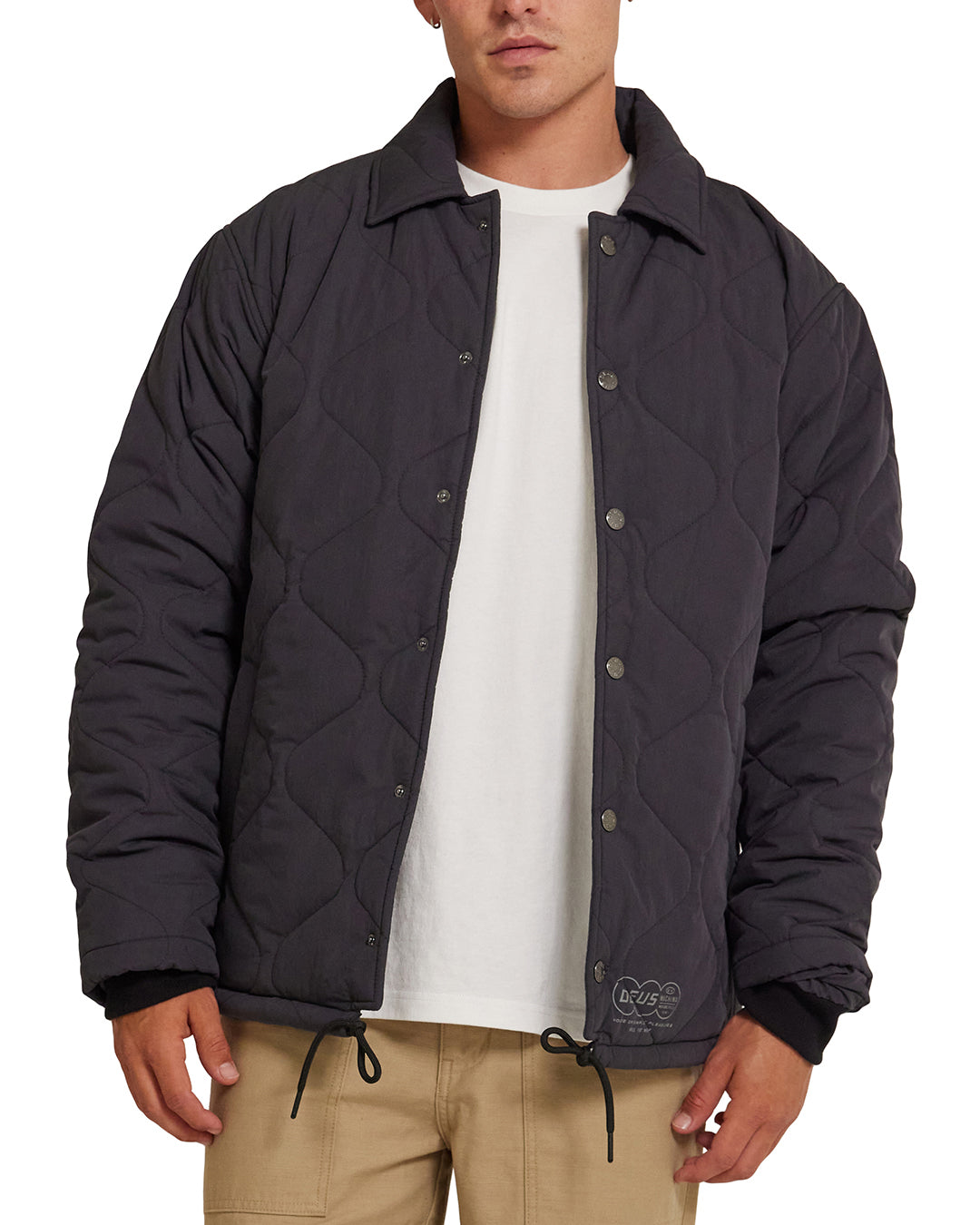 Freddy Coach Jacket - Anthracite|Model