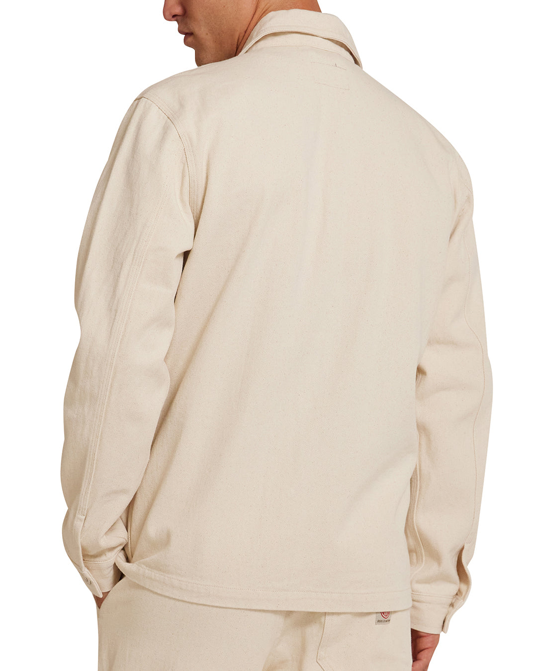 Hank Denim Chore - Natural|Model