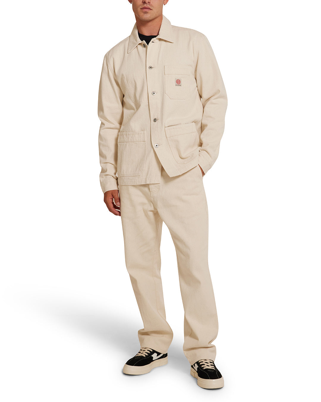 DEUS EX MACHINA HANK DENIM CHORE - NATURAL