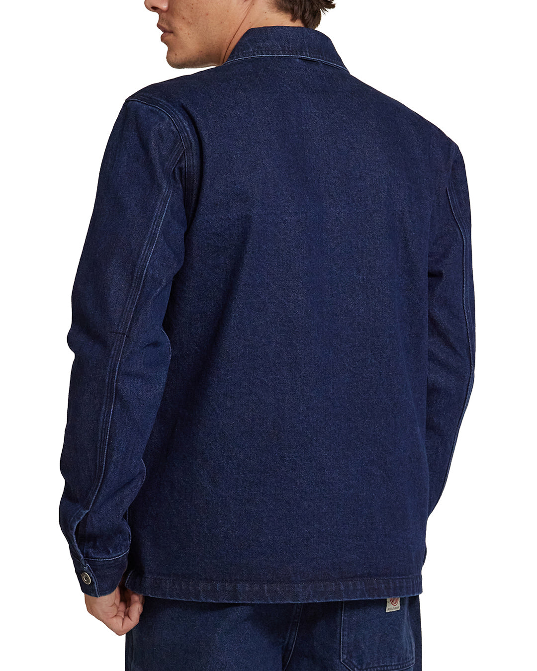 Hank Denim Chore - Rinse Wash|Model