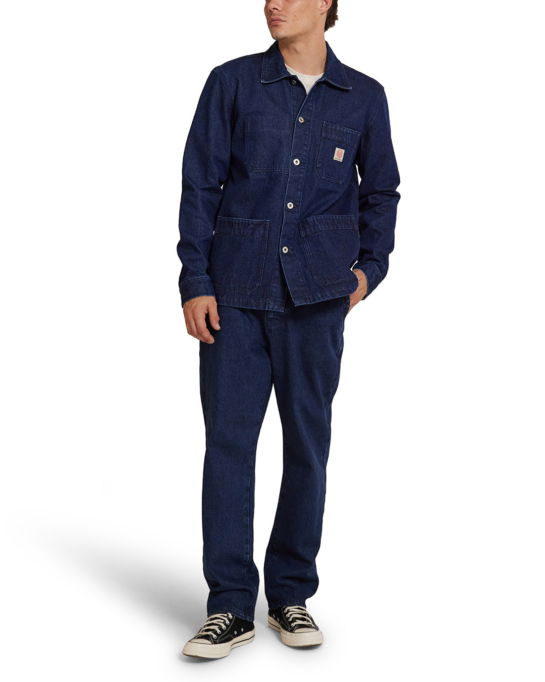 DEUS EX MACHINA HANK DENIM CHORE - RINSE WASH
