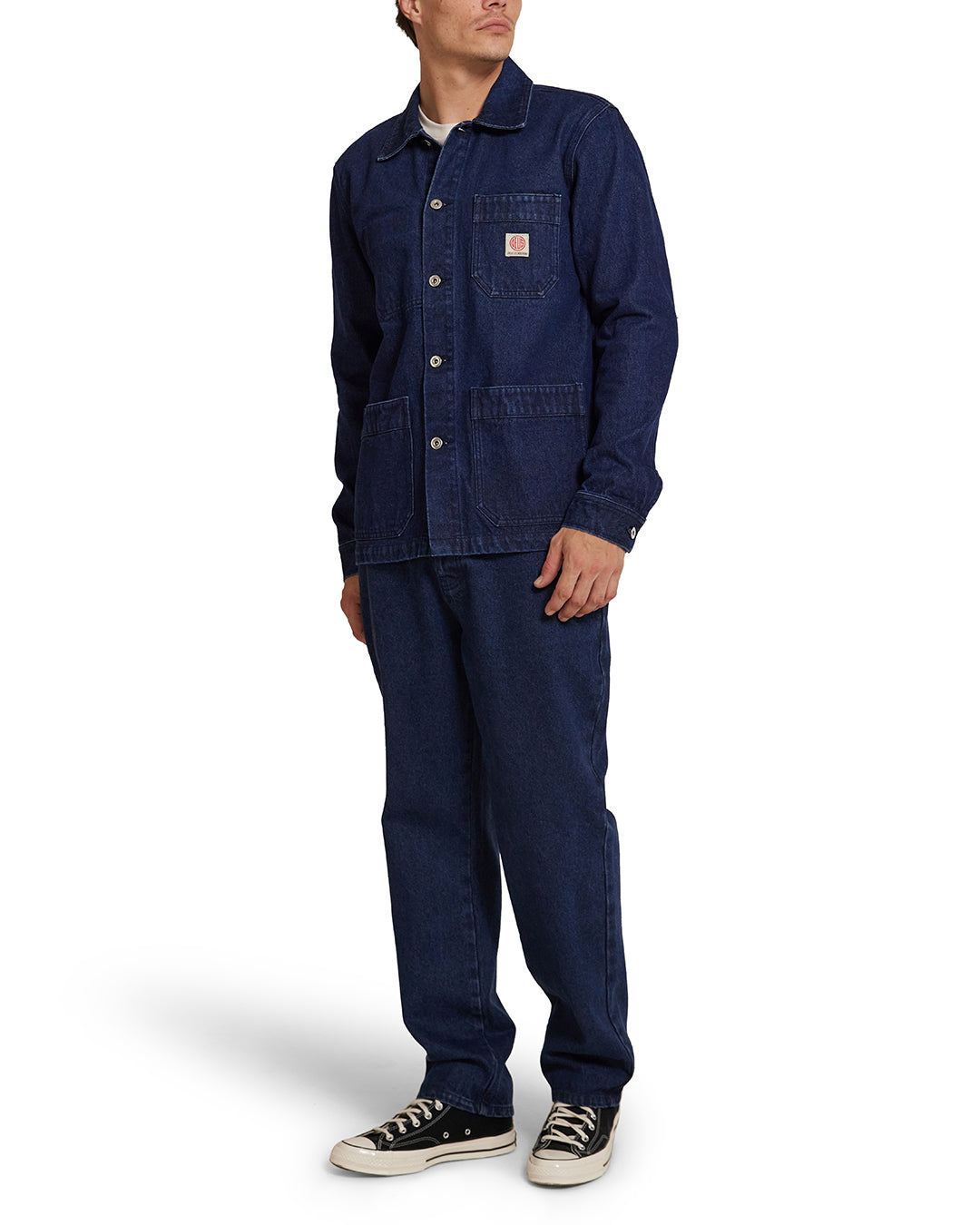DEUS EX MACHINA HANK DENIM CHORE - RINSE WASH