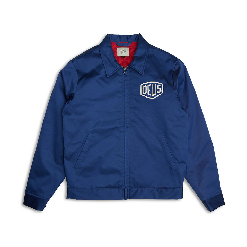 Deus Ex Machina Workwear Jacket 2.0 — Mechanic Blue — view 3