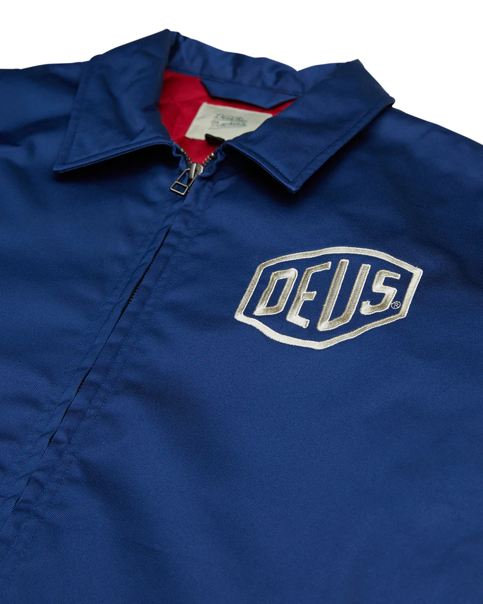Deus Ex Machina Workwear Jacket 2.0 — Mechanic Blue — view 8