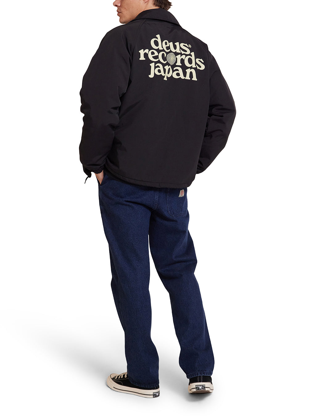 DEUS EX MACHINA STRATA COACH JACKET - BLACK