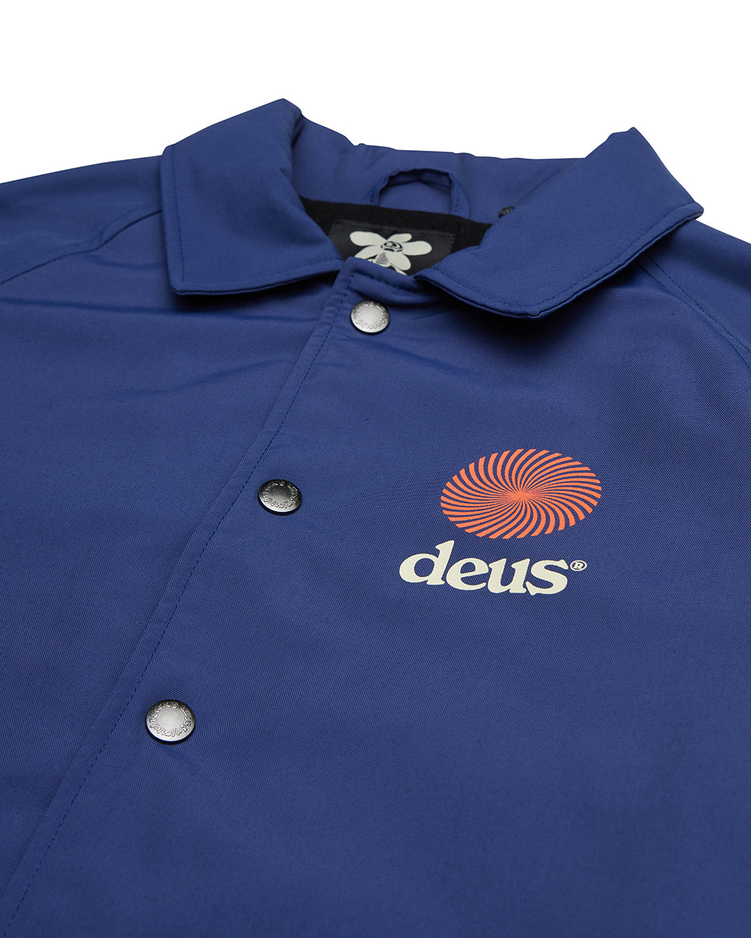 DEUS EX MACHINA STRATA COACH JACKET - PATRIOT BLUE