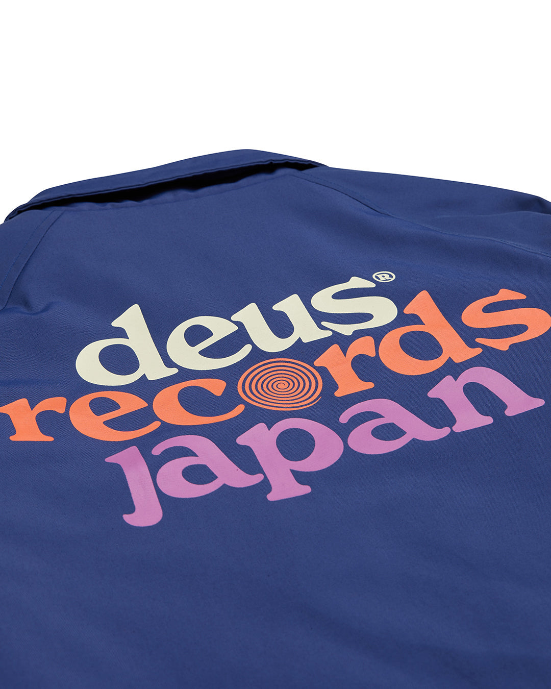DEUS EX MACHINA STRATA COACH JACKET - PATRIOT BLUE
