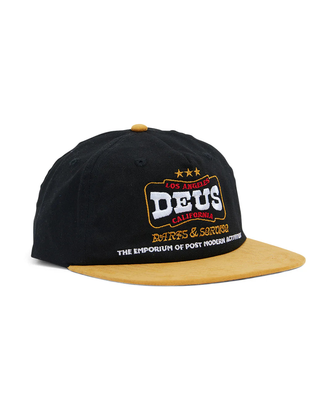 DEUS EX MACHINA BUCKLE UP CAP - BLACK