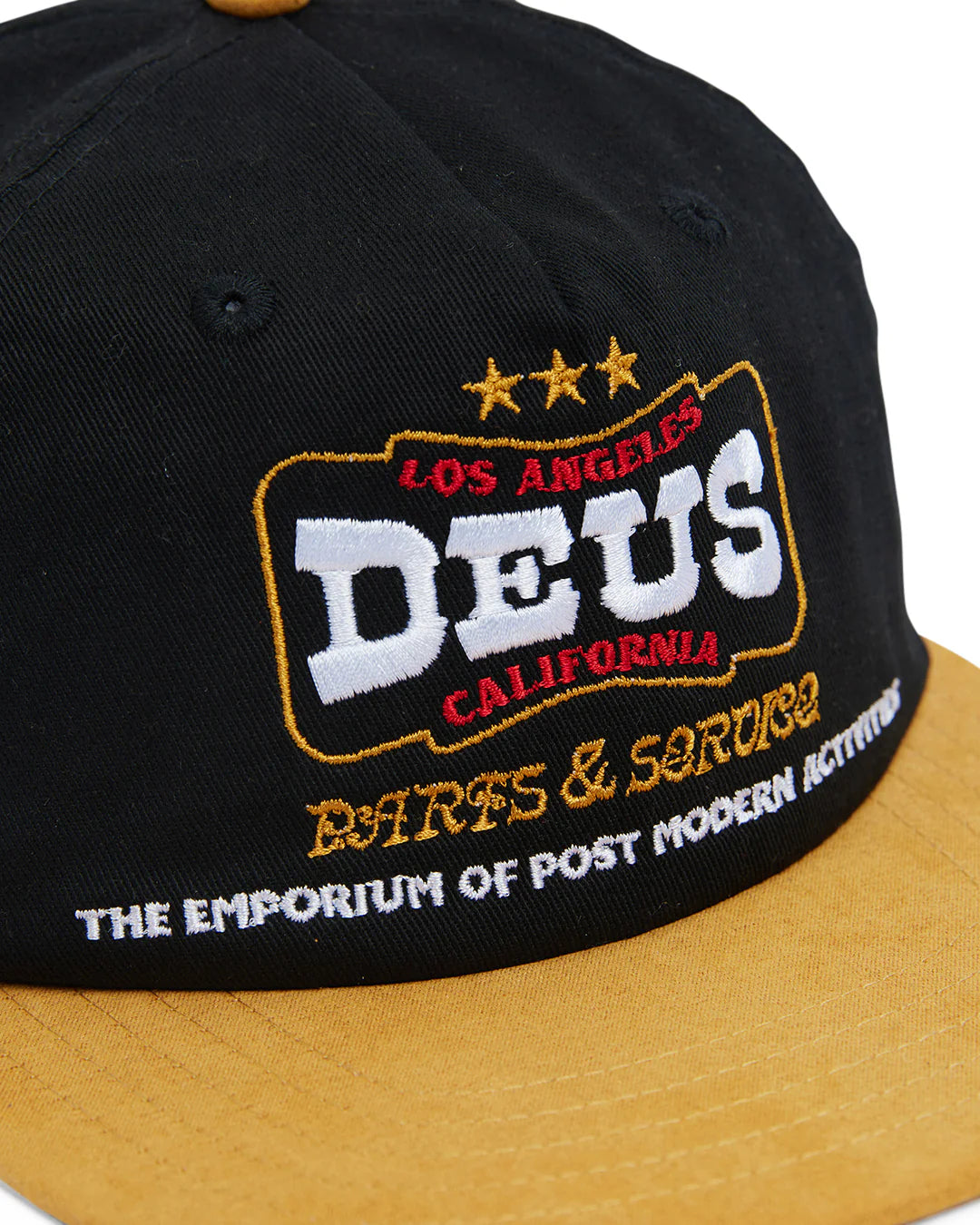 DEUS EX MACHINA BUCKLE UP CAP - BLACK