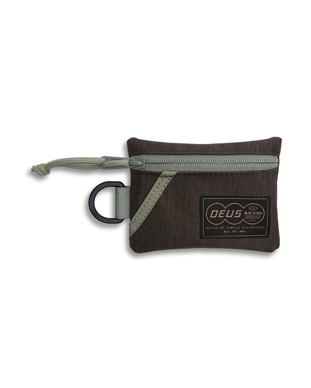 DEUS EX MACHINA SKELTER COIN POUCH - ANTHRACITE