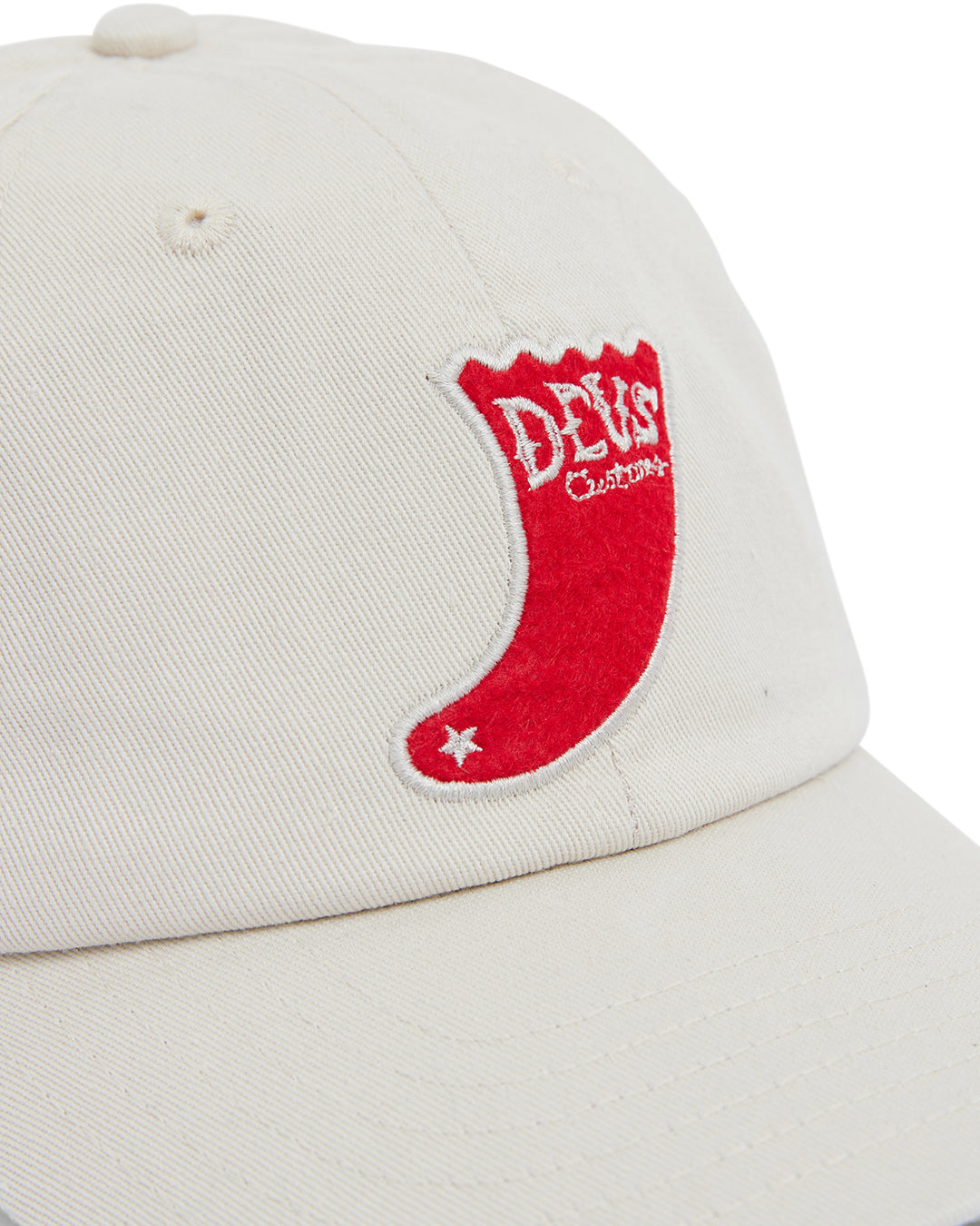 DEUS EX MACHINA SINGLE FIN DAD CAP - WHITE