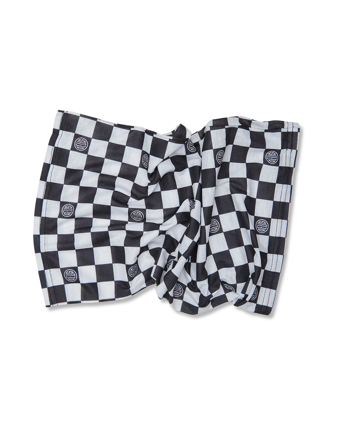 DEUS EX MACHINA RIDERS FRIEND NECK TUBE - BLACK-WHITE