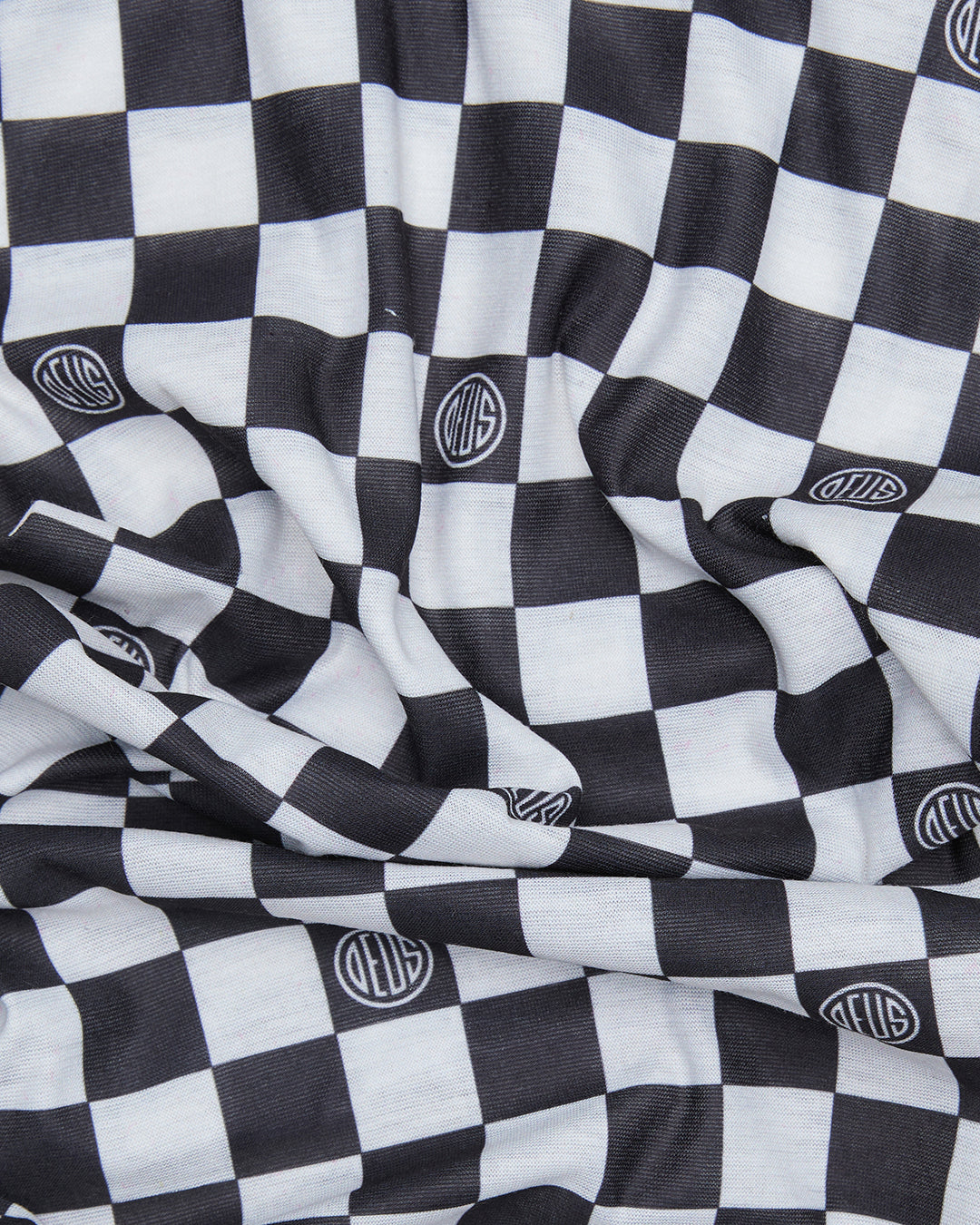 DEUS EX MACHINA RIDERS FRIEND NECK TUBE - BLACK-WHITE