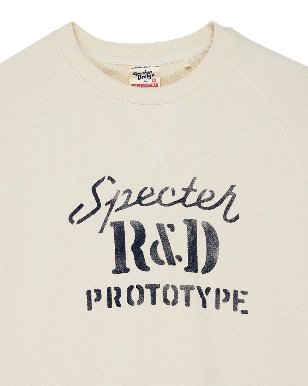 DEUS EX MACHINA SPECTER R&D CREW - PRISTINE WHITE