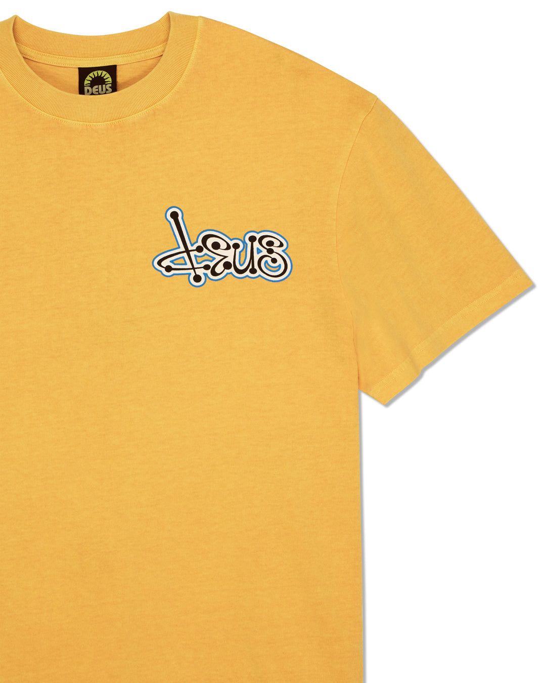 DEUS EX MACHINA SENTIENT TEE - SUNFLOWER