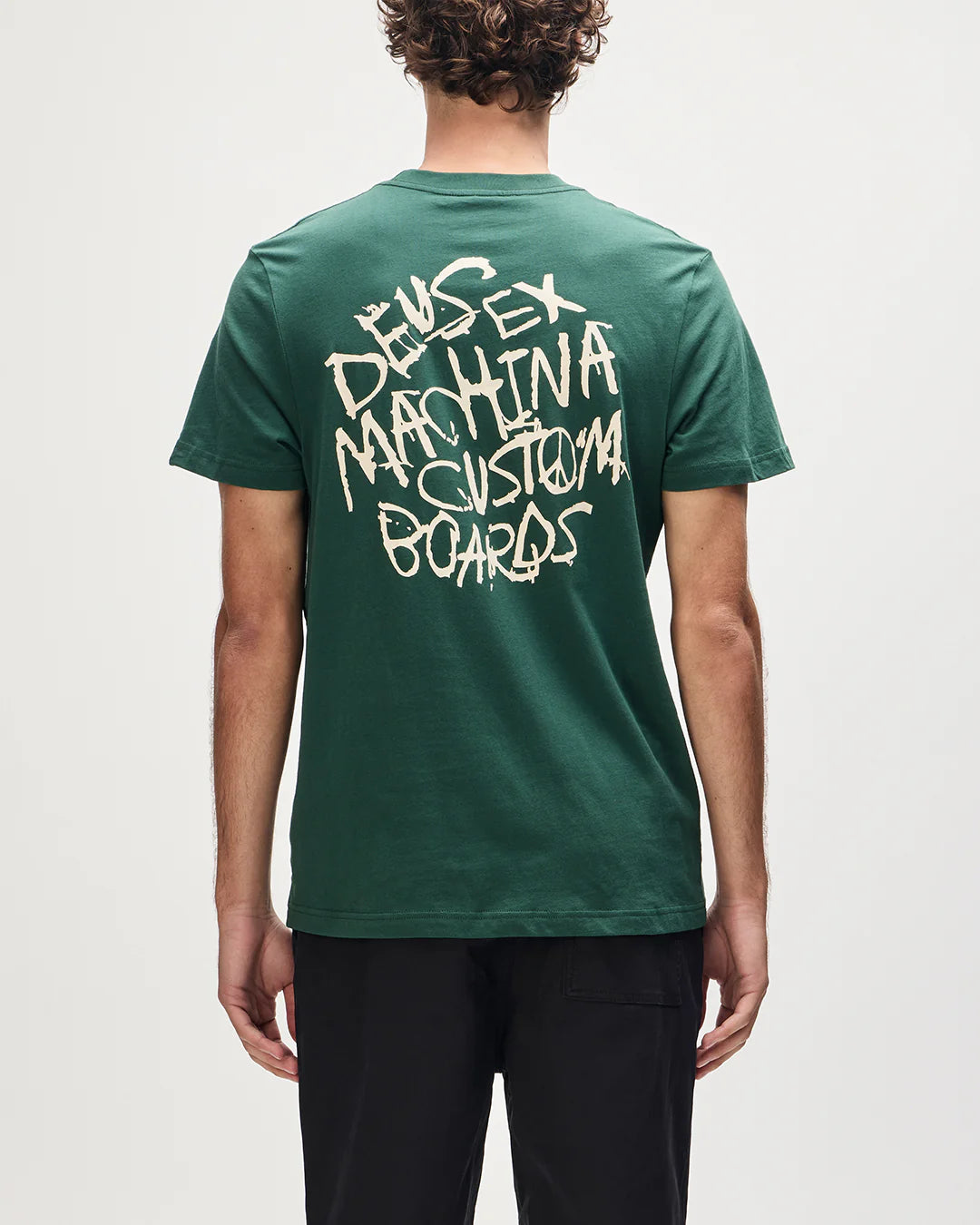 DEUS EX MACHINA SCRAMBLER TEE - HUNTER GREEN