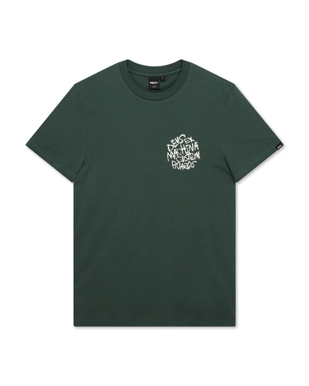 DEUS EX MACHINA SCRAMBLER TEE - HUNTER GREEN