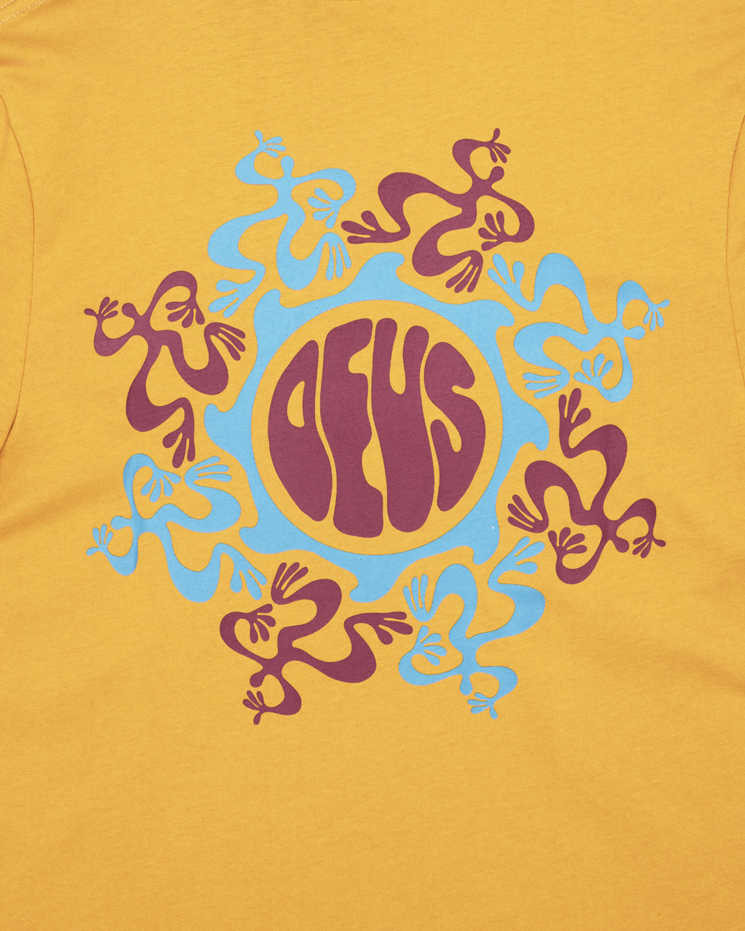 DEUS EX MACHINA NON STOP MOTION TEE - SUNFLOWER