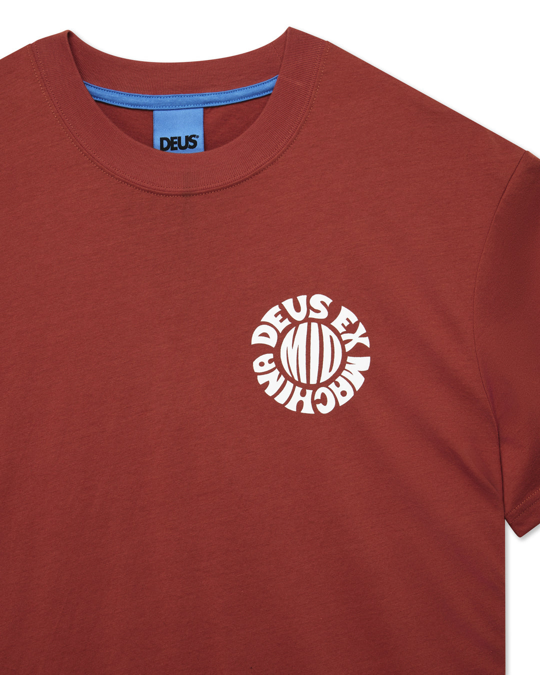 DEUS EX MACHINA MIDDIE TEE - TERRACOTTA