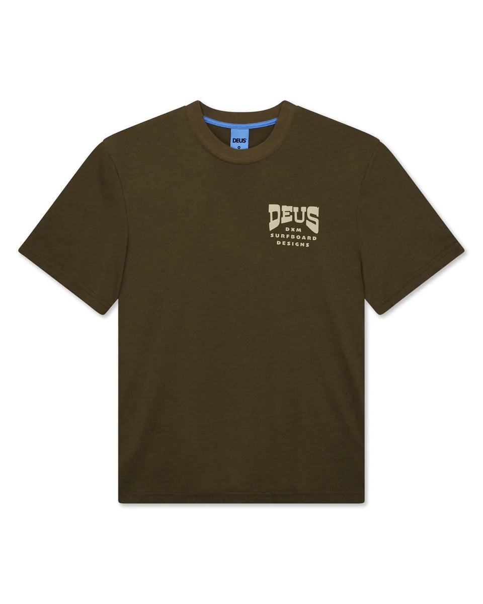 DEUS STINGER TEE - DARK OLIVE