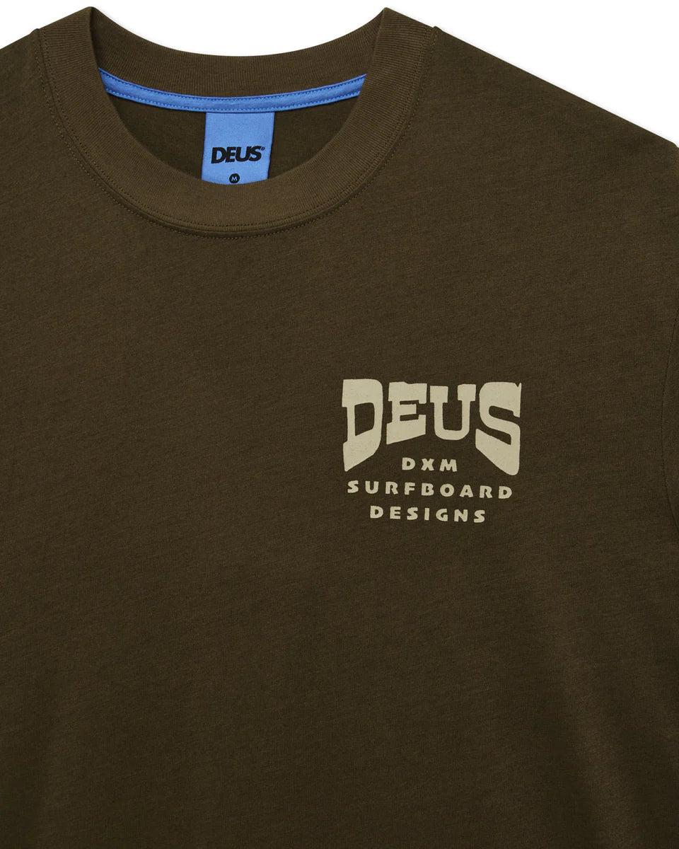 DEUS STINGER TEE - DARK OLIVE