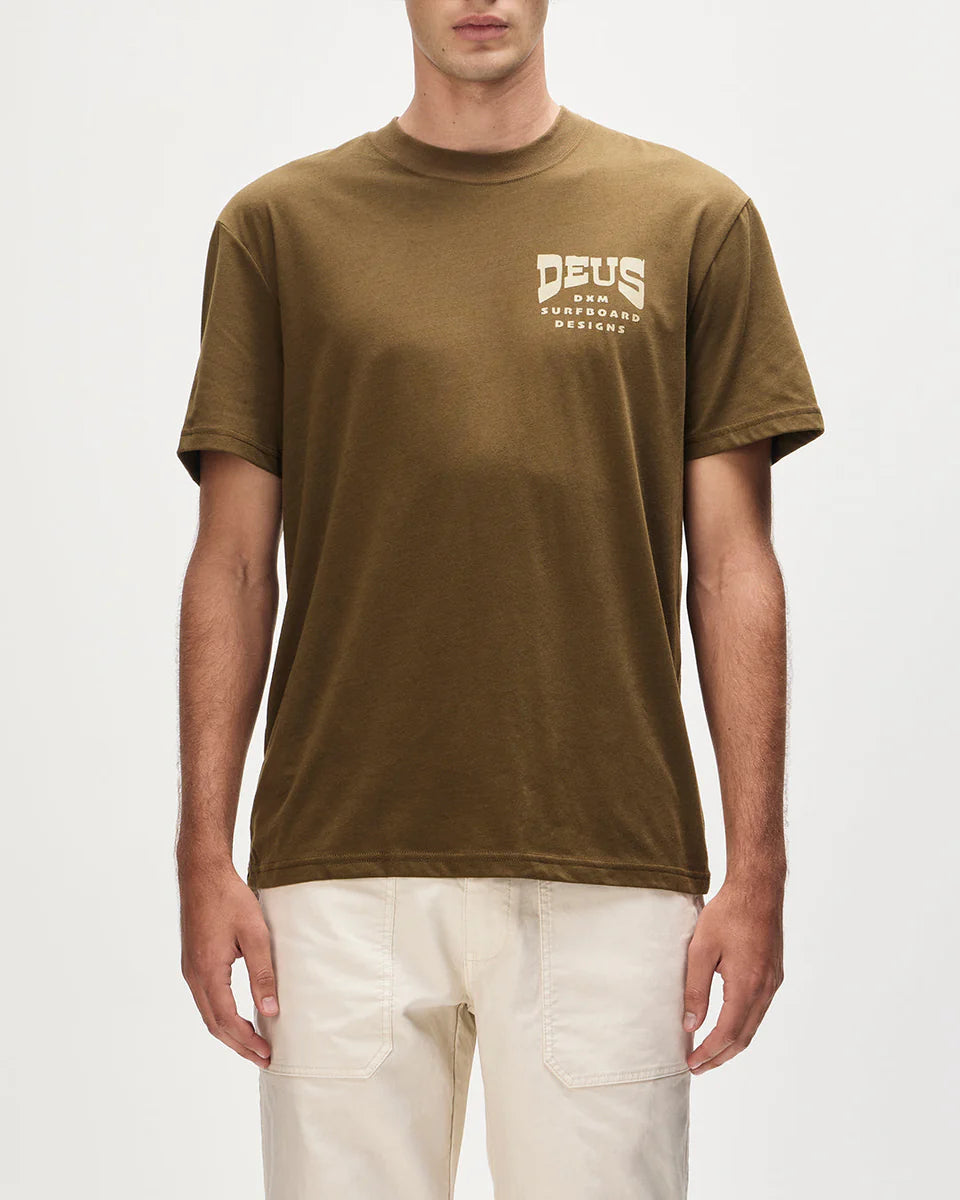 DEUS STINGER TEE - DARK OLIVE