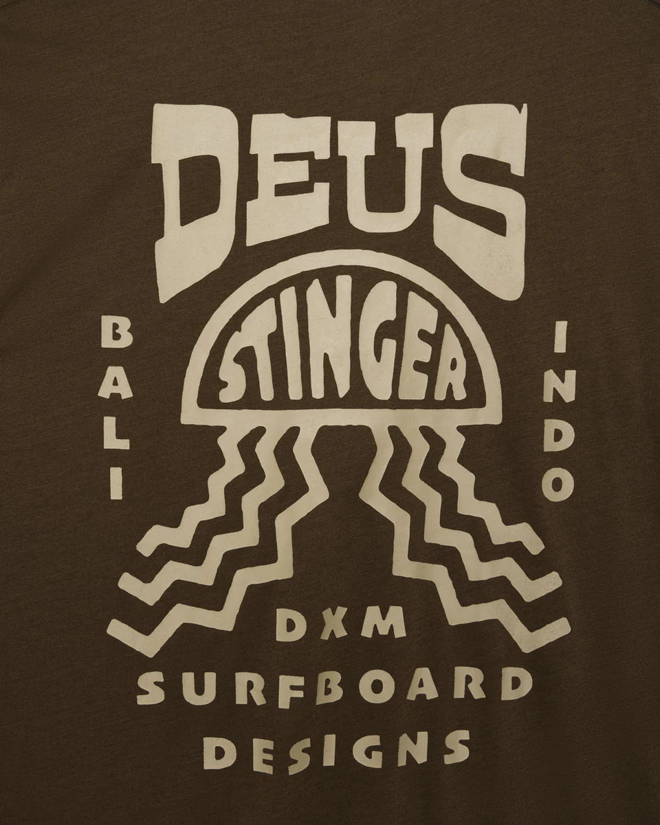 DEUS STINGER TEE - DARK OLIVE