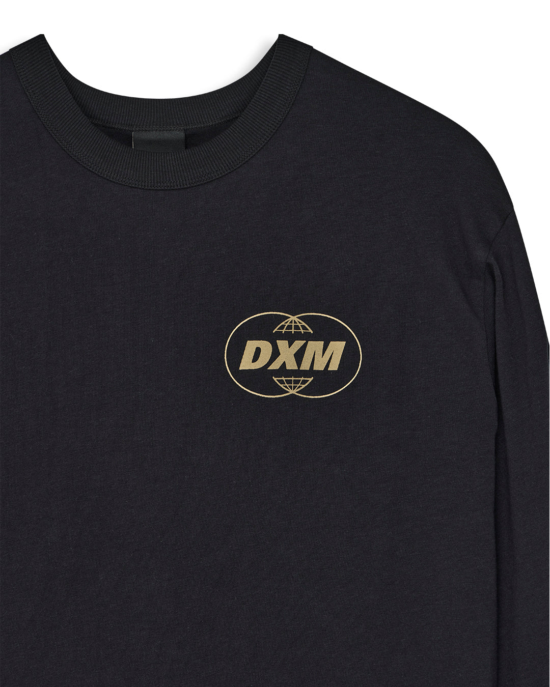 DEUS EX MACHINA COMMITTEE LS TEE - BLACK