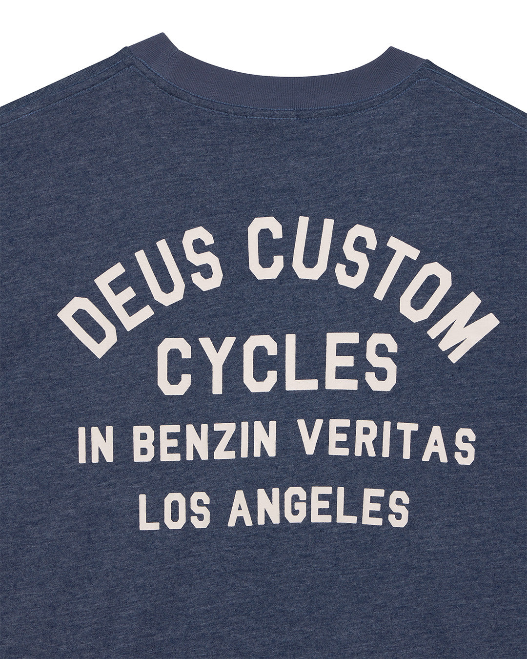 DEUS EX MACHINA PALERMO TEE - CLASSIC BLUE