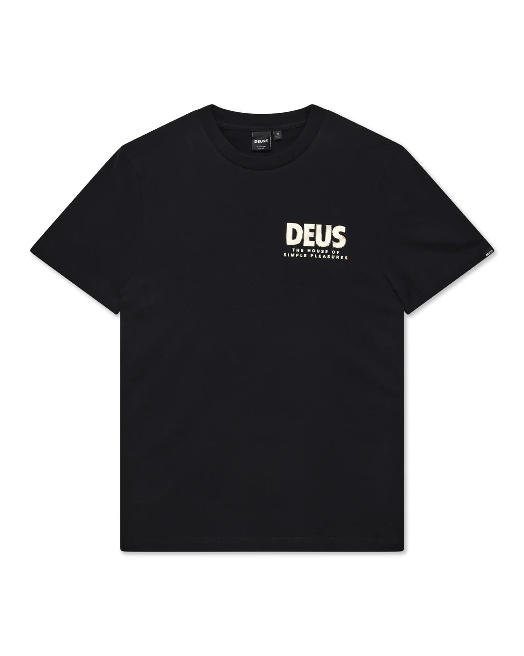 DEUS EX MACHINA CHROMIUM TEE - BLACK