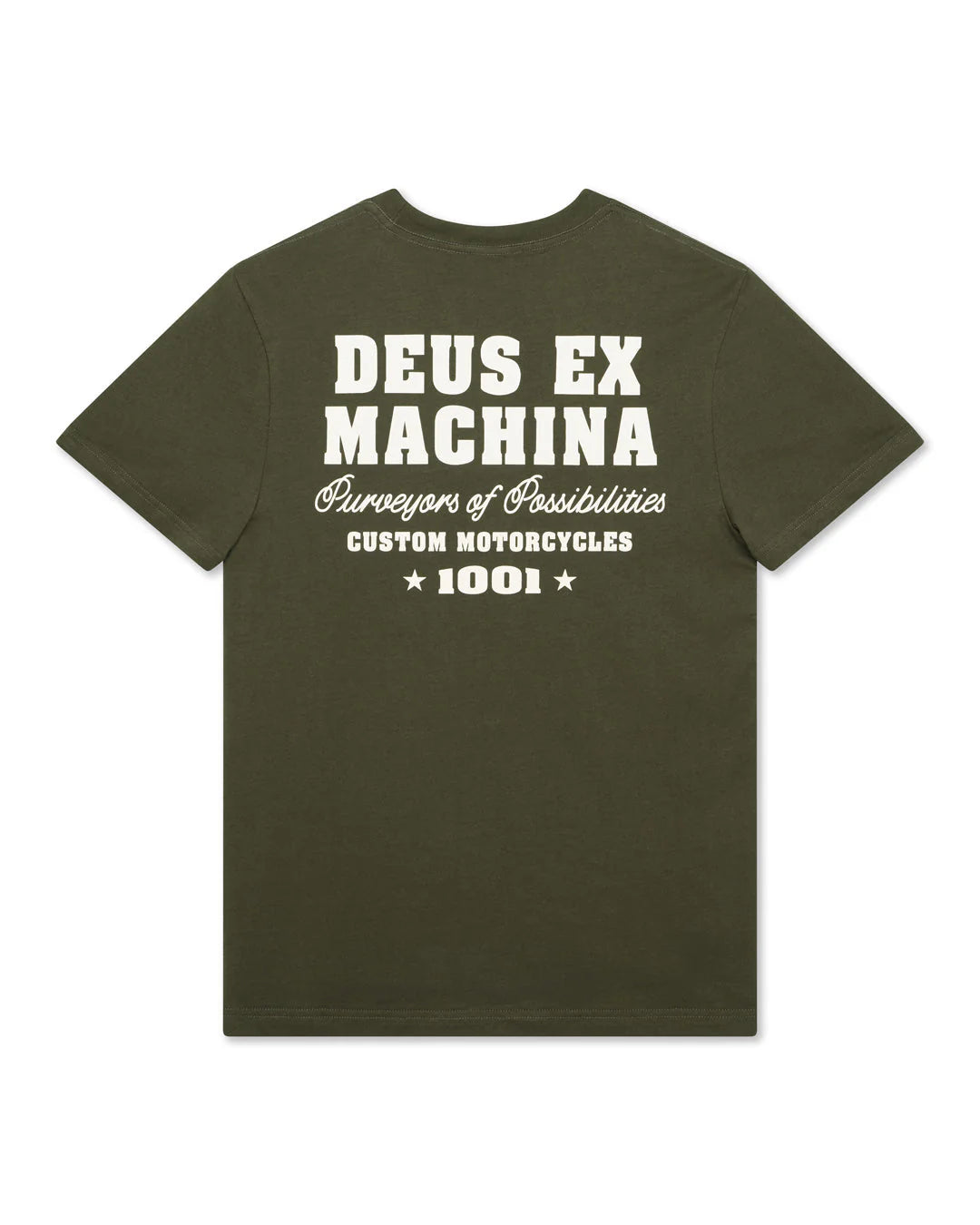 Deus Ex Machina Gumshoe Tee — Cypress Green — view 2