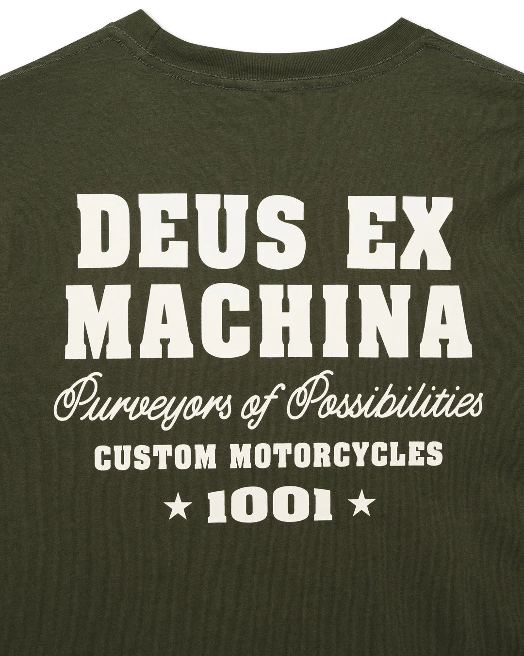 Deus Ex Machina Gumshoe Tee — Cypress Green — view 4