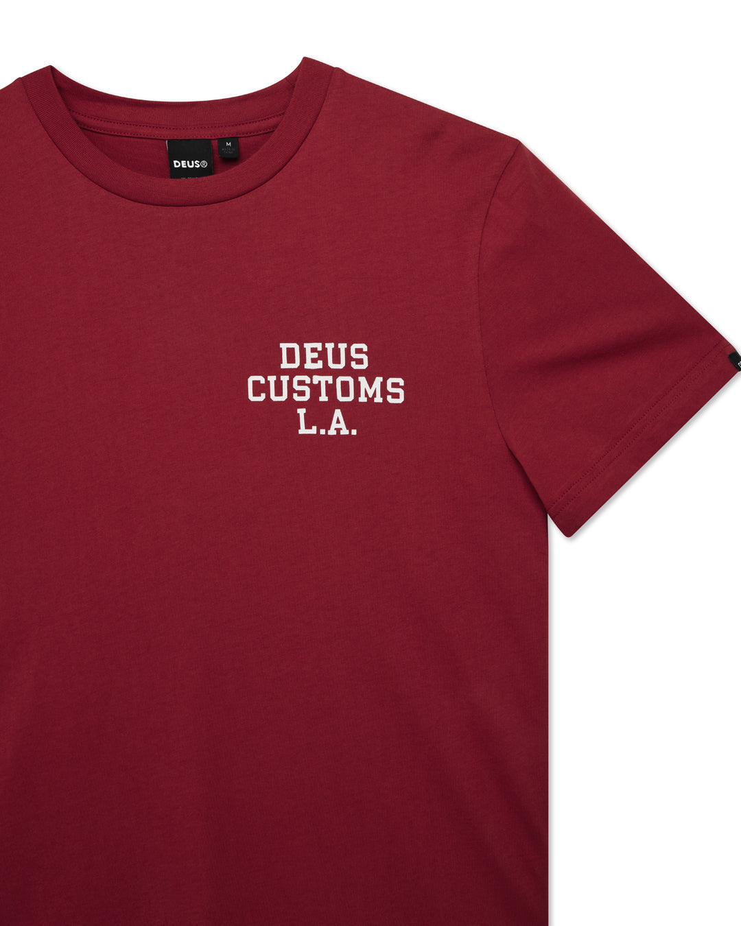 DEUS EX MACHINA QUICKBEAK TEE - LAVA FALLS RED
