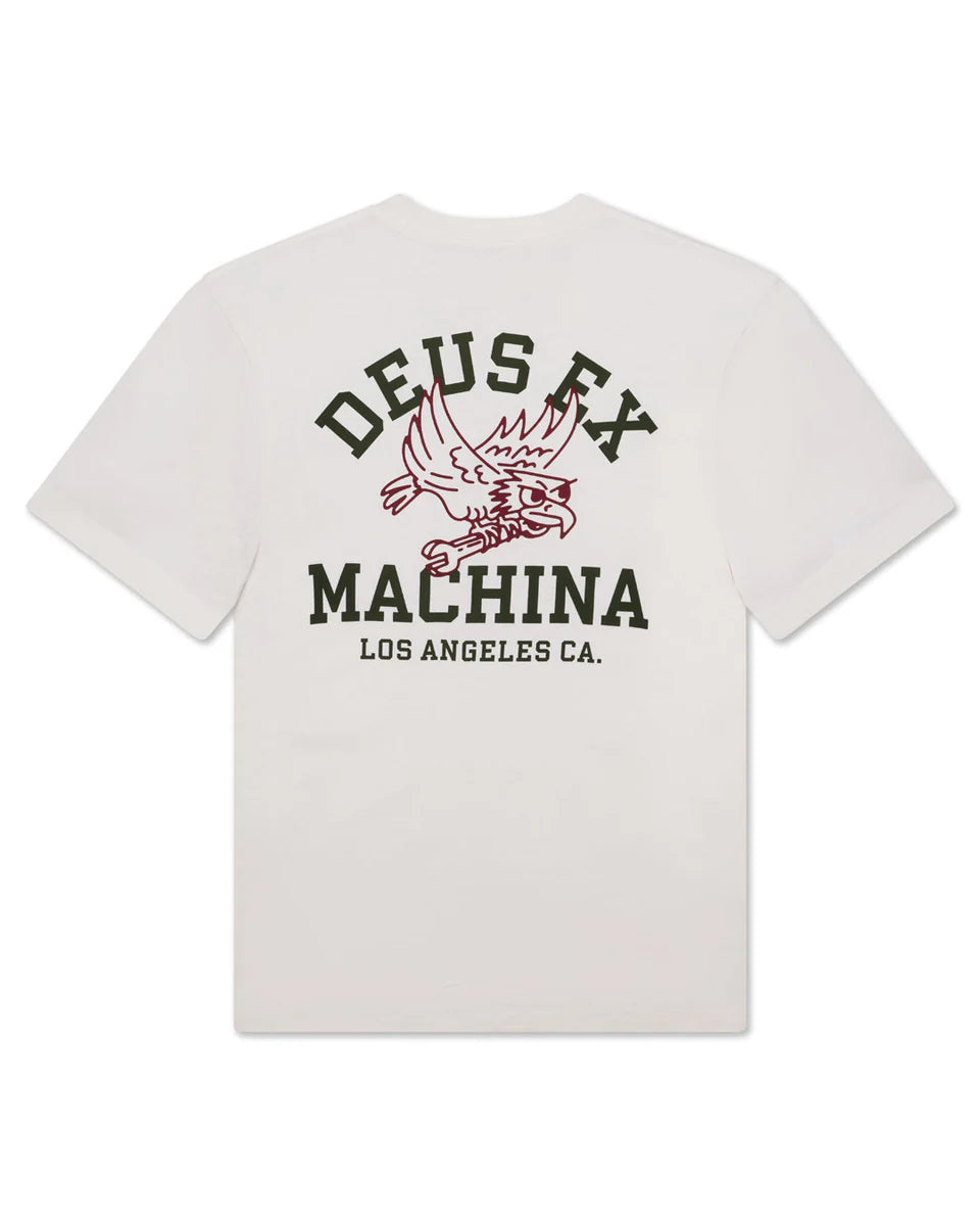 Deus Quickbeak Tee — Vintage White — view 4