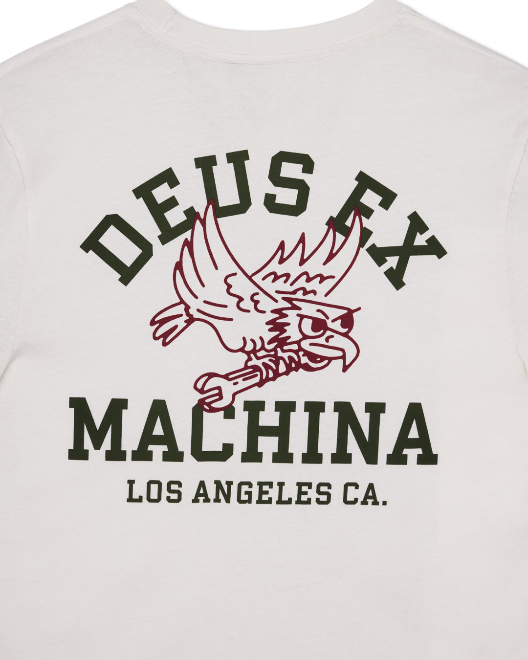 DEUS EX MACHINA QUICKBEAK TEE - VINTAGE WHITE