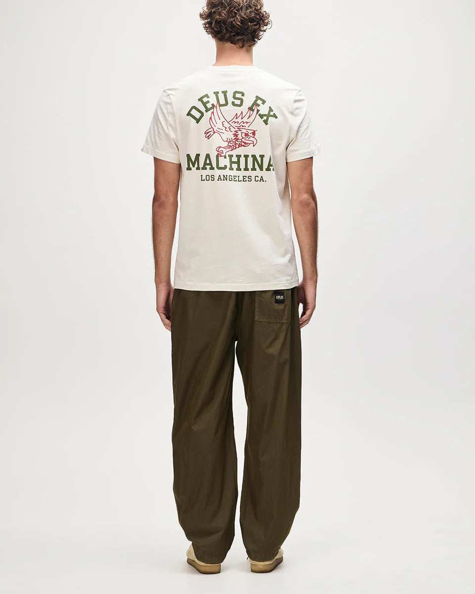 Deus Quickbeak Tee — Vintage White — view 6