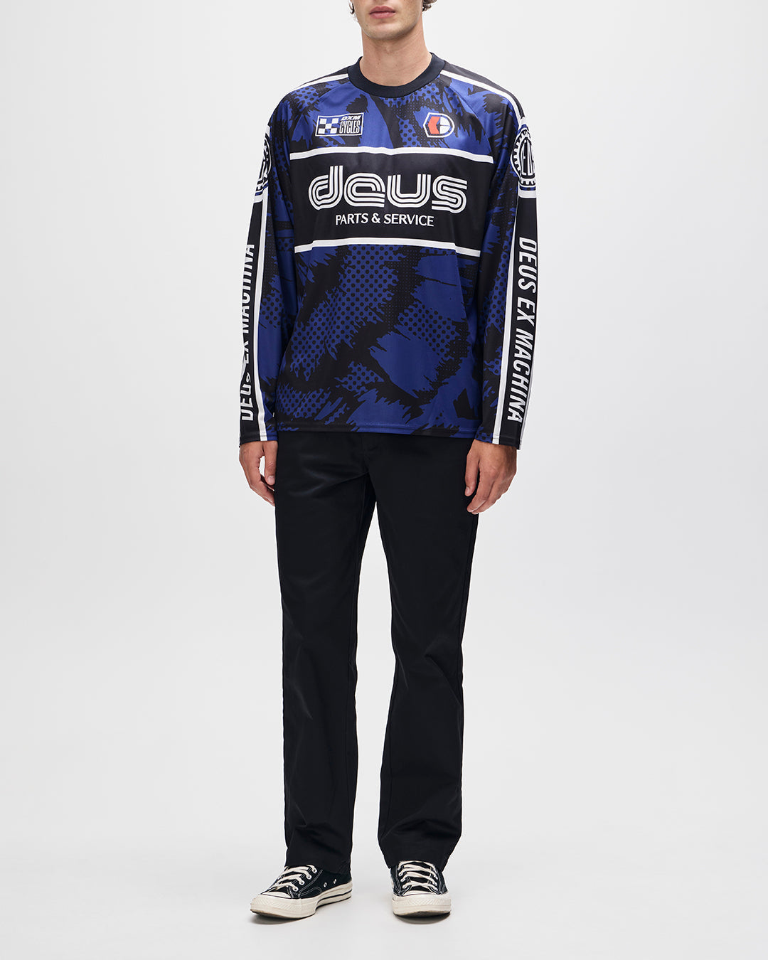 DEUS EX MACHINA TILLMENT MX JERSEY - ESTATE BLUE