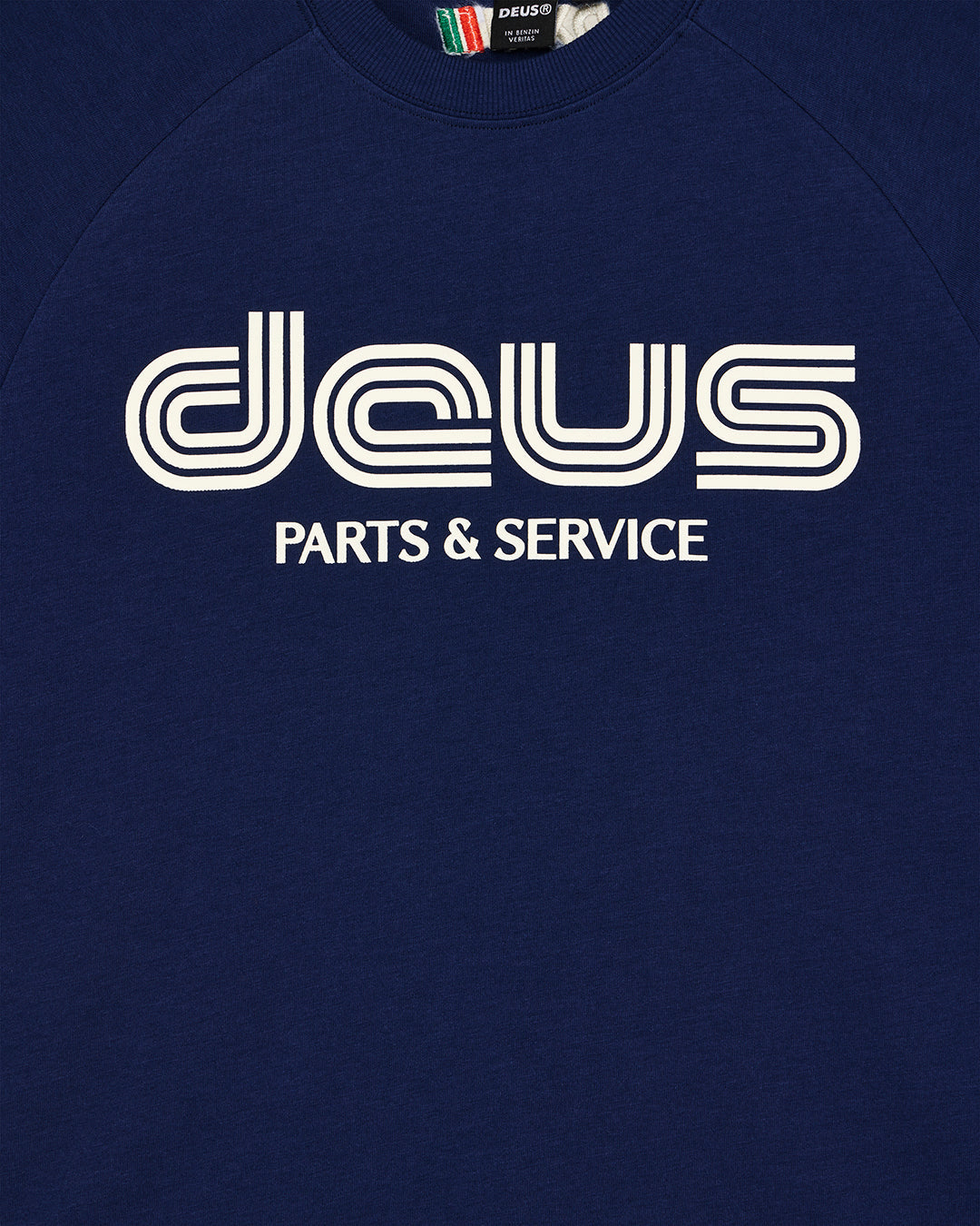 DEUS EX MACHINA SIDEWAYS TEE - ESTATE BLUE