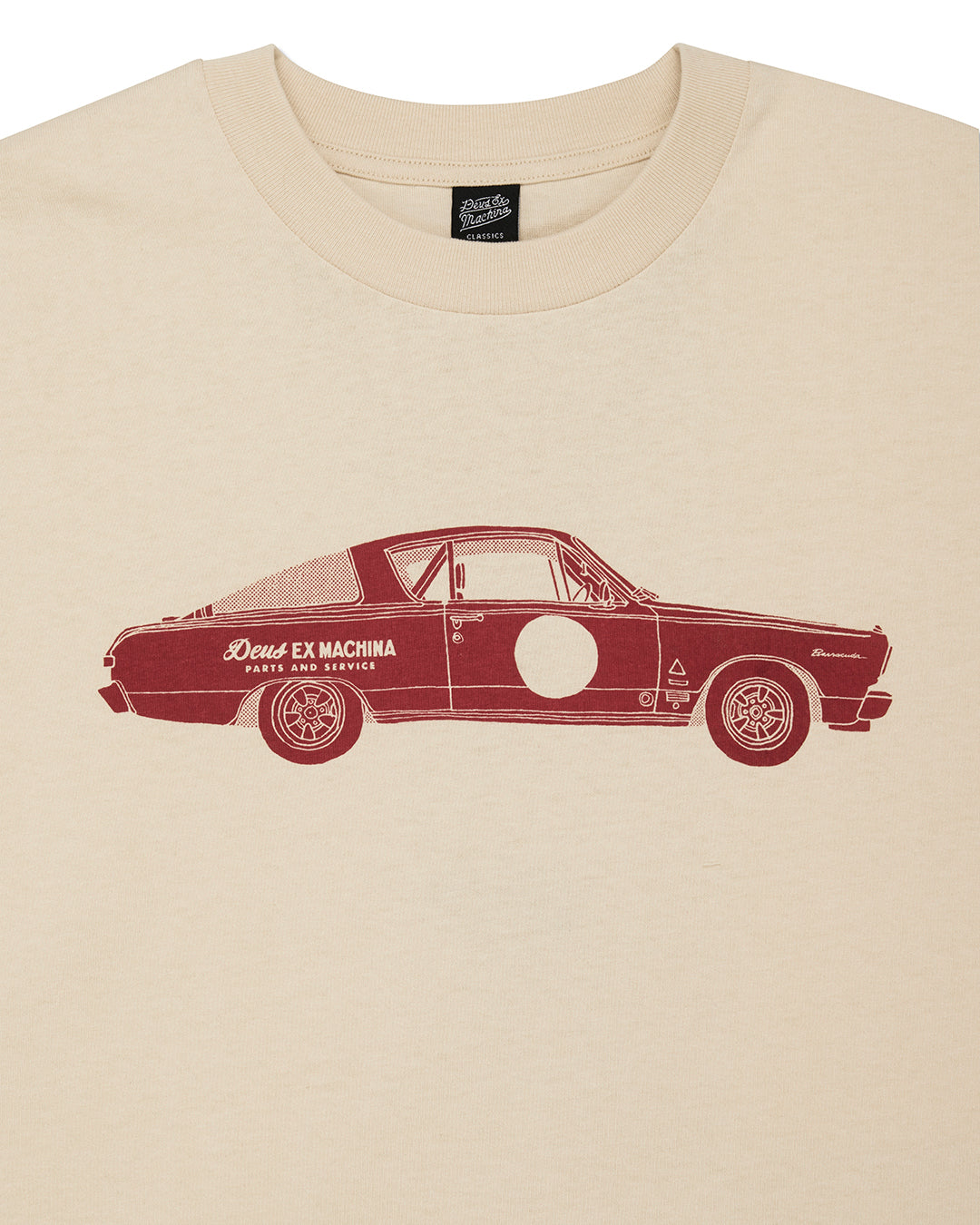 DEUS EX MACHINA FAST LODGE TEE - SEEDPEARL